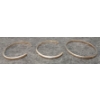 Image 3 : LOT OF 3 - STERLING SILVER BANGLES