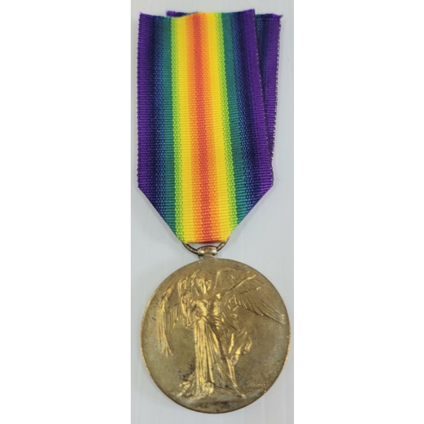 WWI VICTORY MEDAL - 90890 GNR. D.  DUNN C.F.A.