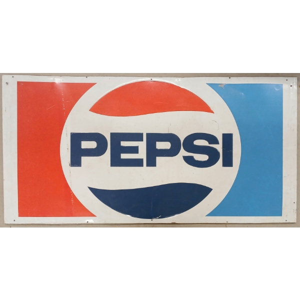 PEPSI - SST EMBOSSED SIGN ON BOARD