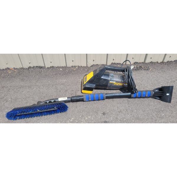 LOT OF 2 - HOOVER BRUSH VAC & SNOW BRUSH