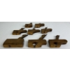 Image 3 : MATCHED SET OF 8 BOXWOOD MINIATURE PLANES W/ BEECH WEDGES