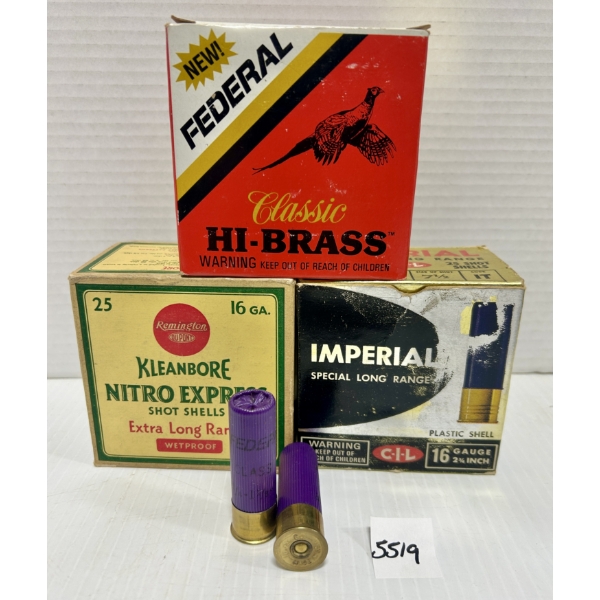 AMMO: 75X MIXED 16 GA 2-3/4IN NO6 & NO7-1/2