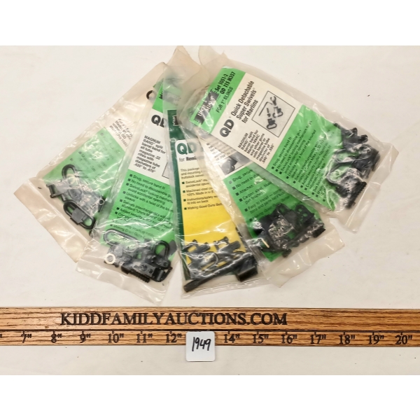 LOT OF 5 - UNCLE MIKE'S QUICK DETACHABLE SUPER SWIVELS