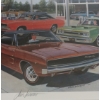 Image 6 : LOT OF 2 - SERVICE STATION SCENE BY JACK SCHMITT (PRS AMERICAN ARTIST) - FRAMED PRINTS