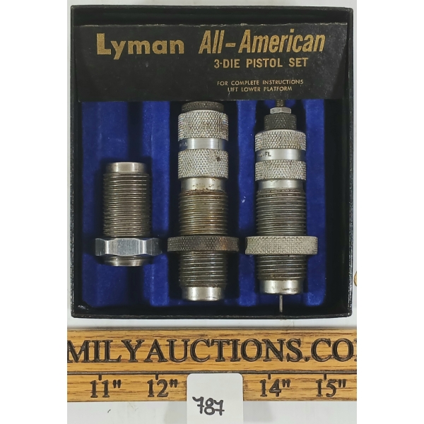 LYMAN .244 REM (6 MM REM) FL DIE SET