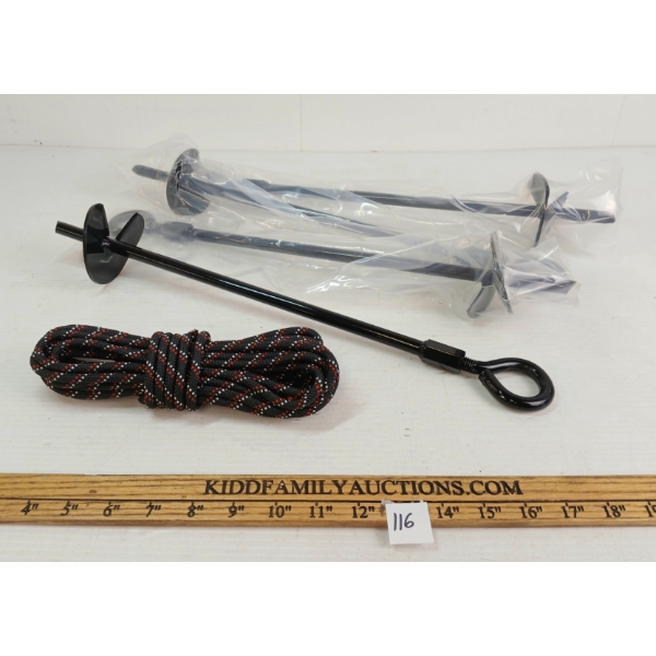 IRON POST GARDEN FENCE KIT