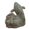 Image 1 : FACE & WHALE - SIGNED - STONE