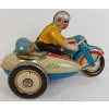 Image 2 : Q.S.H. TIN WIND UP MOTORCYCLIST W/ SIDECAR