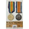 Image 3 : LOT OF 2 - WWI MEDALS - PTE. W.C. TENBETH CAN. LABR. BN.