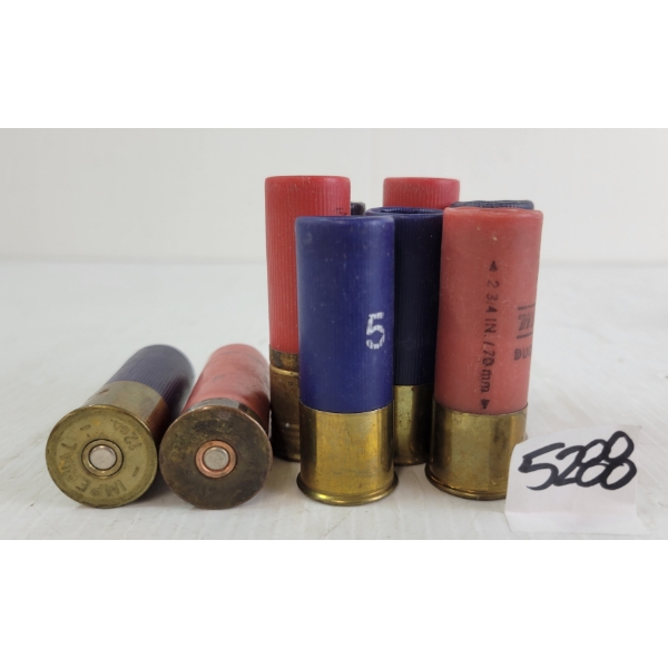 AMMO: 9X MIXED 12GA - 2-3/4 & 3IN - #5 & 6 SHOT - FACTORY