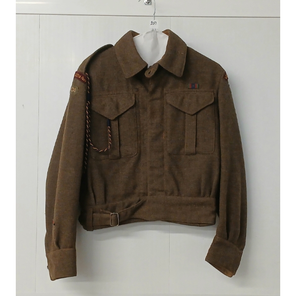 WWII CDN WEST NOVA-SCOTIA BATTLE DRESS TUNIC 