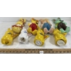 Image 3 : LOT OF 8 - KNICKERBOCKER & HARETT-GILMAR PLASTIC BUNNY COINBANKS