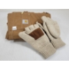 Image 1 : LOT OF 2 - CARTHART OVERALLS & FLIP-TOP MITTS