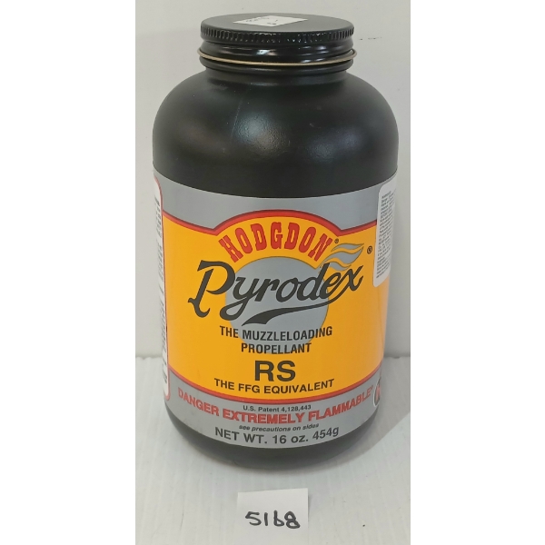 POWDER: HODGDON PYRODEX MUZZLELOADING PROPELLANT RS - 1LBS 