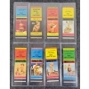 Image 1 : LOT OF 8 - PIN-UP ADVERTISING MATCHBOOK PACKAGES - MATCH CORP, ETC