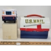 Image 3 : LOT OF 3 - U.S. POSTAL LUNCH BOX, THERMOS, & DELIVERY VAN COIN BANK