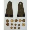 Image 3 : LOT OF 15 - WWII 17RCA BATTLEDRESS EPAULLETTES & BUTTONS