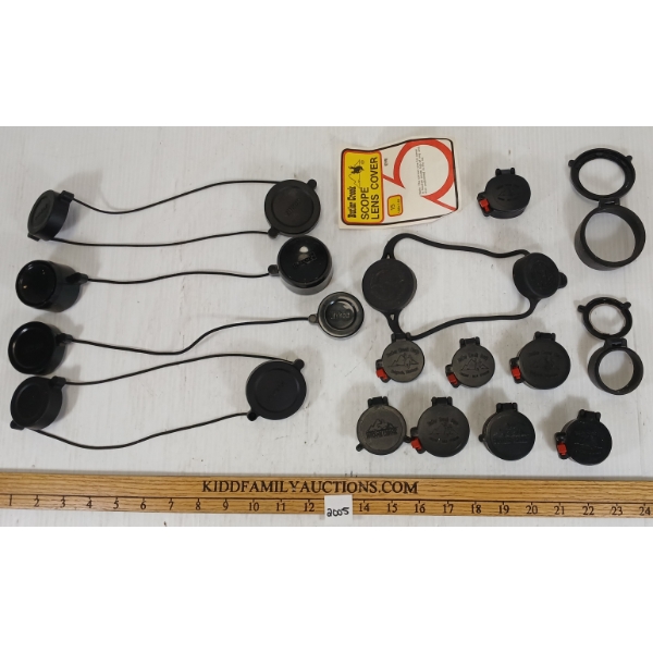 QTY OF MISC SCOPE COVERS