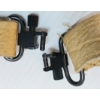 Image 4 : LOT OF 5 - LEATHER SLINGS, SHOTSHELL BELT & WRIST GUARD