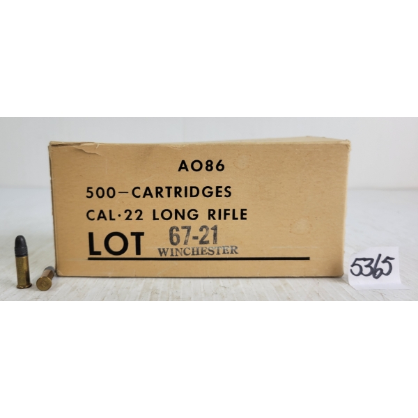 AMMO: 500X WINCHESTER DND .22LR