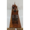 Image 3 : FOLK ART HORSE DRAWN CARRIAGE