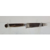 Image 4 : WWI GERMAN PRIVATE PURCHASE KNIFE W/ LEATHER SCABBARD