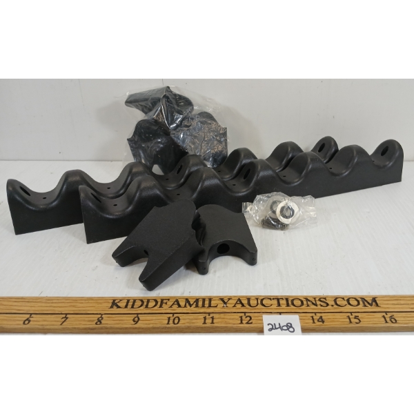 LOT OF 9 - GUN RACK PCS