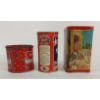 Image 3 : LOT OF 3 - 1940'S LIPTON TEA, YANKEE PEANUT BUTTER & JOLLY TIME POPCORN TINS