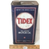 Image 1 : TIDEX FULL BODIED MOTOR OIL GAL CAN 