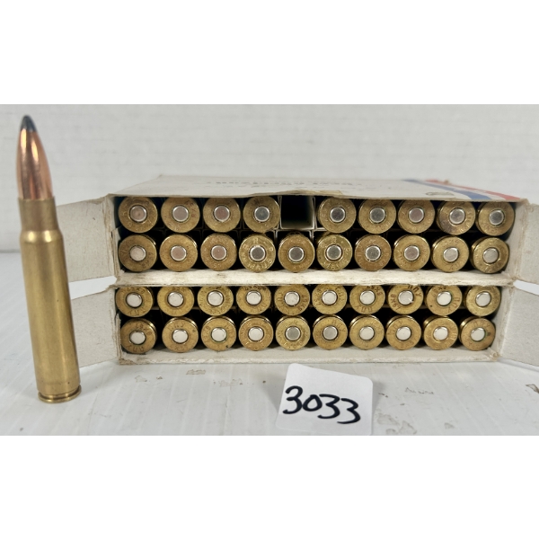AMMO: 40X 8MM MAUSER 150GR. SP - RELOADS 