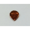 Image 3 : NATURAL ORANGE SPESSARTITE GARNET - PEAR