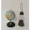 Image 3 : LOT OF 3 - VANDOR 8 DAY WALL MOUNT CLOCK, JEWEL LANTERN & CHADVALLEY GLOBE