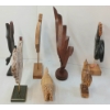 Image 4 : LOT OF 7 - FOLK ART ROOSTERS 