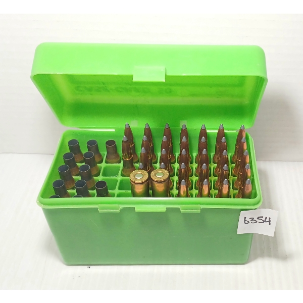 AMMO / BRASS: 32X W-W SUPER X .270 WIN LIVE - 12X BRASS