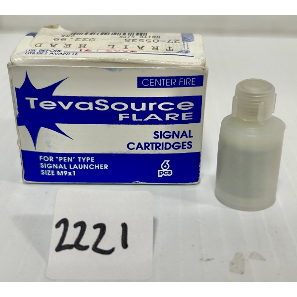 FLARES: 6X TEVASOURCE WHITE FLARES - SIZE M9X1