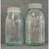 Image 2 : LOT OF 2 - BEAVER & THE IMPERIAL GLASS CANNING JARS