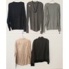 Image 2 : LOT OF 5 - MEN'S BUTTON-UP SHIRT, SWEATERS & JACKET - MFG MINIMUM, CLASSIFIED, RAGWEAR, ETC