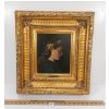 Image 1 : WOMAN'S PORTRAIT BY ROBERT WRIGHT - FRAMED OIL ON BOARD