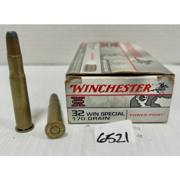AMMO: 20X WINCHESTER .32 WIN SPL - 170 GR SP