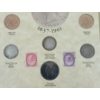 Image 3 : 1837-1901 SELECTED CDN COINAGE OF VICTORIA - FRAMED
