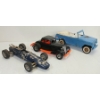 Image 2 : LOT OF 3 - TONKA PRESSED STEEL JEEP, TRAC-MASTERS & GURNEY EAGLE PLASTIC CARS