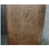 Image 8 : 28 EL VIGOR M.R. MARZORATI PONTIROLI LA PLATA - ROSALINE ORANGE ACID-ETCHED - SELTZER BOTTLE