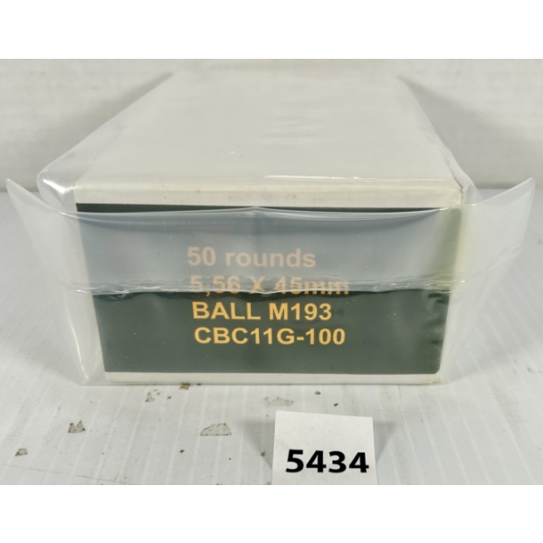 AMMO: 200X 5.56X45 MM NATO - MILITARY FMJ (M193)