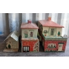 Image 12 : LOT OF 11 - TIN LITHO HOUSES