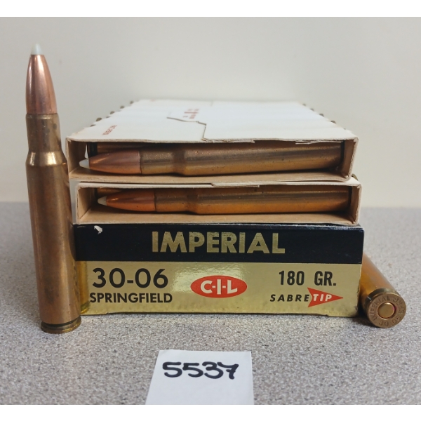 AMMO: 20X IMPERIAL .30-06 SPRG - 180GR - ST