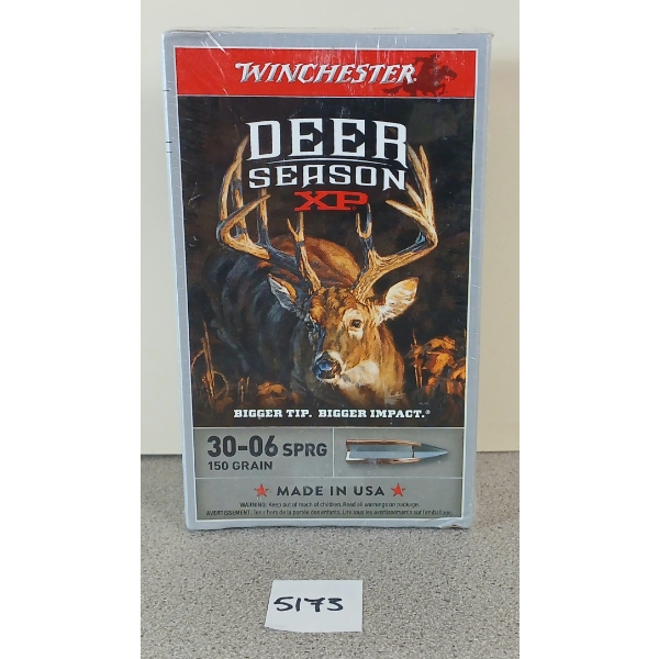 AMMO: 20X WINCHESTER .30-06 SPRG - 150GR - FACTORY SEALED 