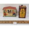 Image 6 : LOT OF 4 - COIN BANKS - INCL MARX BENJAMIN FRANKLIN THRIFT BANK, ZELL BOOK BANK, ETC