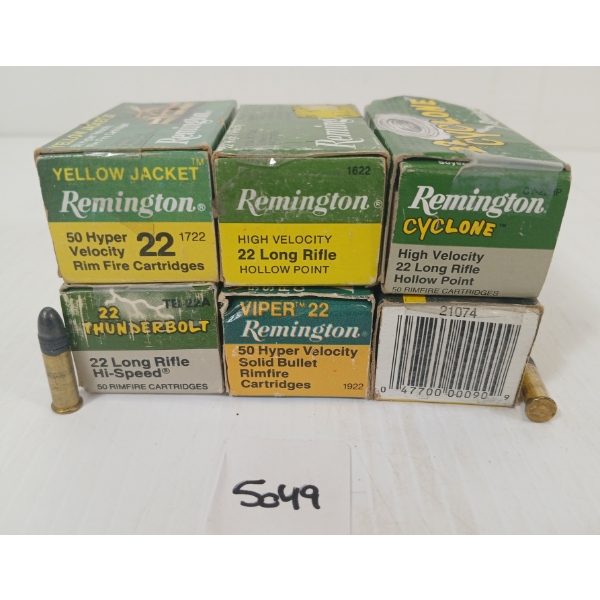 AMMO: 300X REMINGTON .22 LR - HP & RF