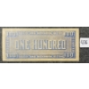 Image 2 : 1860'S CONFEDERATE STATES OF AMERICA $100 BANKNOTE