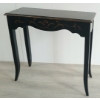 Image 1 : BOMBAY CO. BLACK & GOLD CONSOLE TABLE